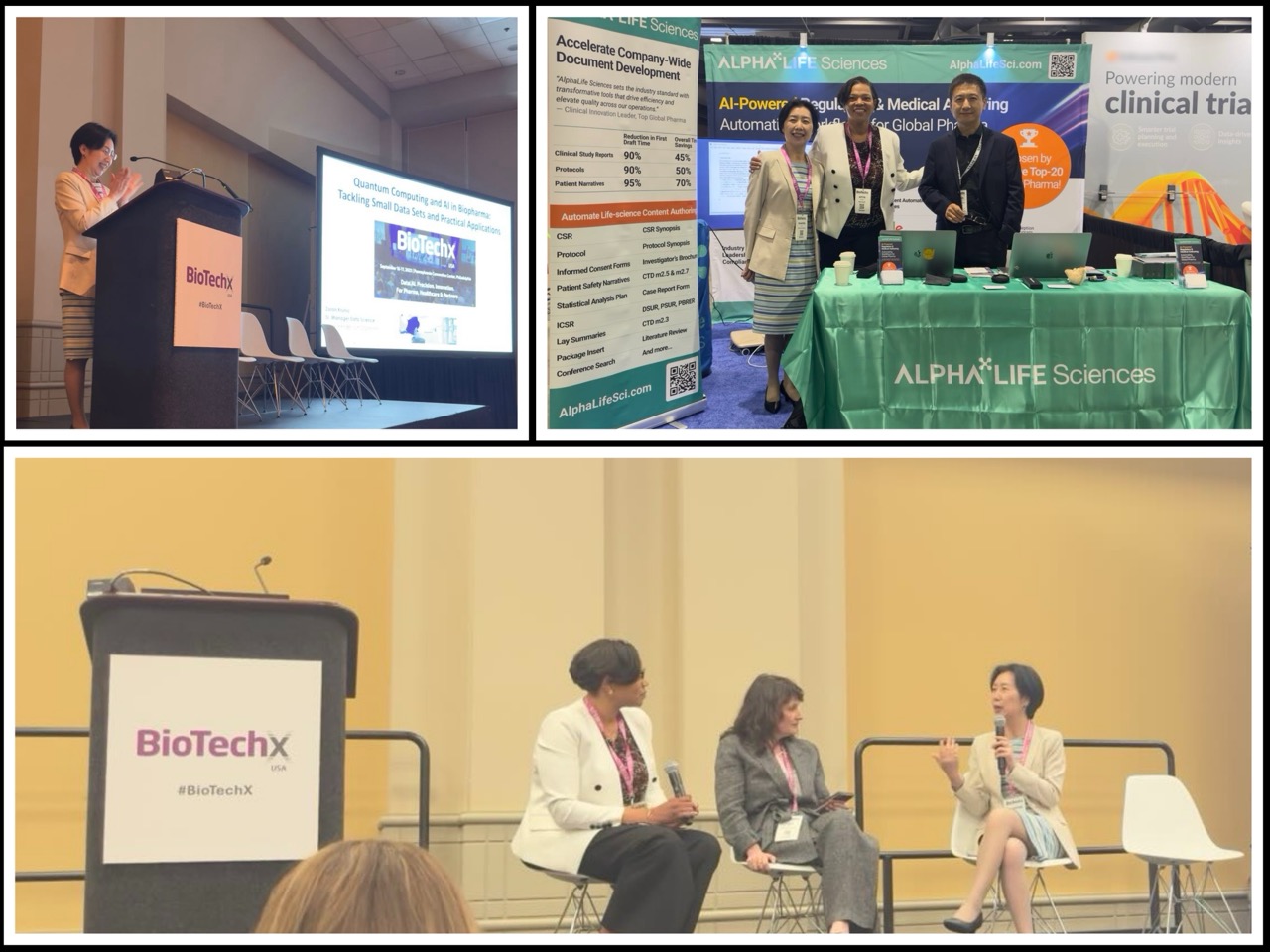 AlphaLife Sciences Shines Bright at BiotechX US 2025!—A Resounding Success for AI in Life Sciences!