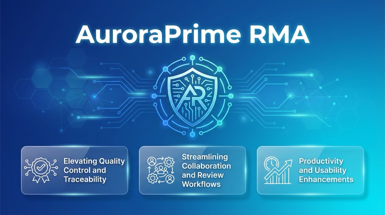 December Release of AuroraPrime RMA Delivers Next-Level Compliance Innovation