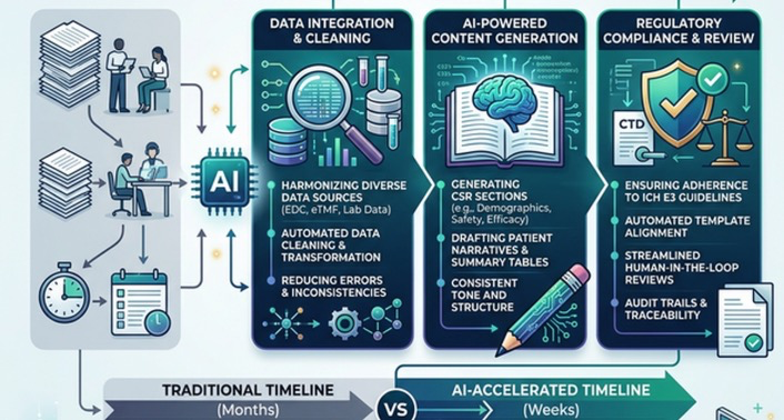 Accelerating CTD Module 5 Clinical Study Reports (CSR) with AI