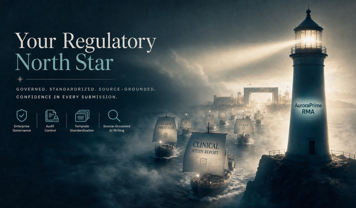 Enterprise AI Regulatory Writing Without Losing Control
