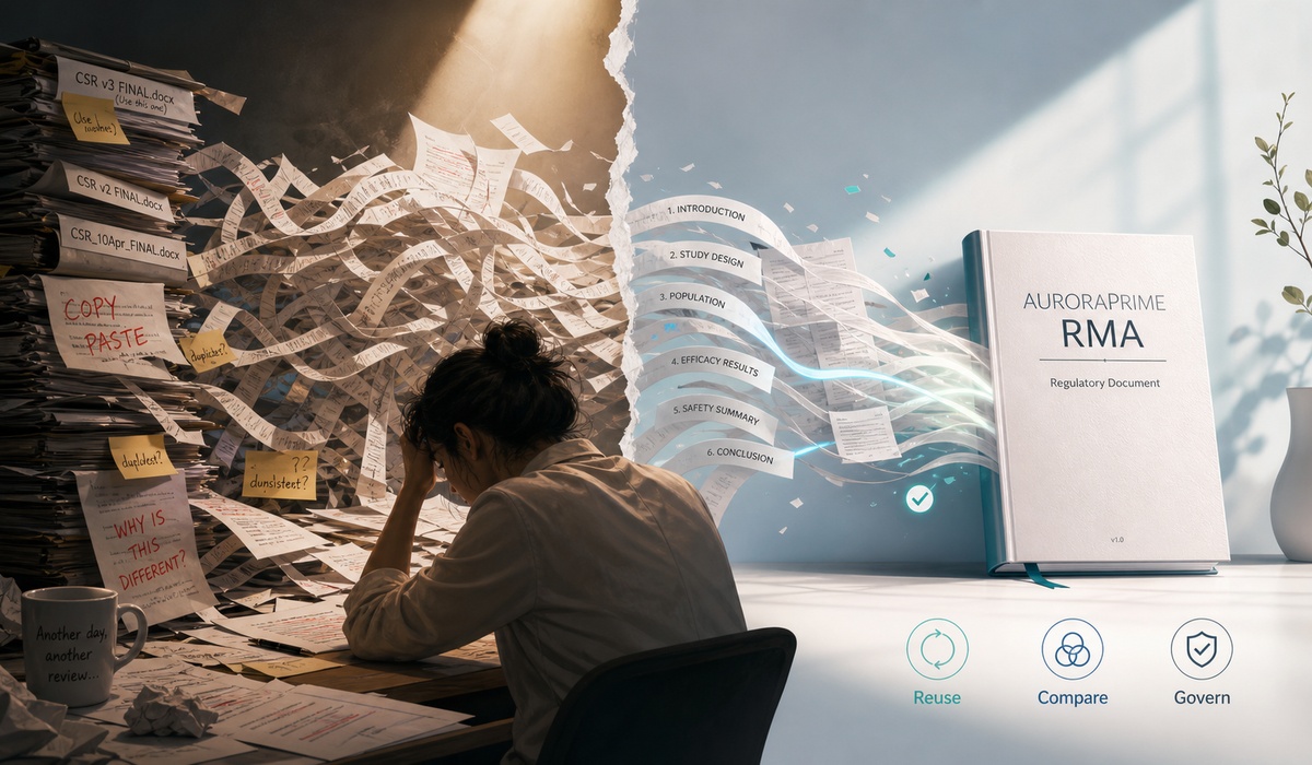 Pharma R&D Document Automation Without Copy-Paste