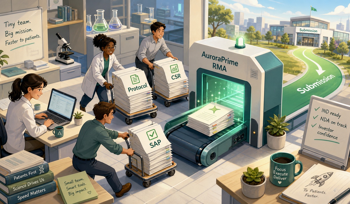Biotech Medical Writing Capacity Without a Bigger Team