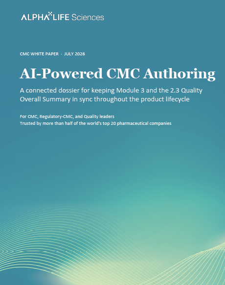  AI-Powered CMC Authoring: Keep M3 and M2.3 QOS in Sync Throughout the Lifecycle