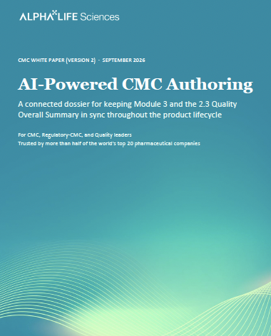  AI-Powered CMC Authoring: Keep M3 and M2.3 QOS in Sync Throughout the Lifecycle